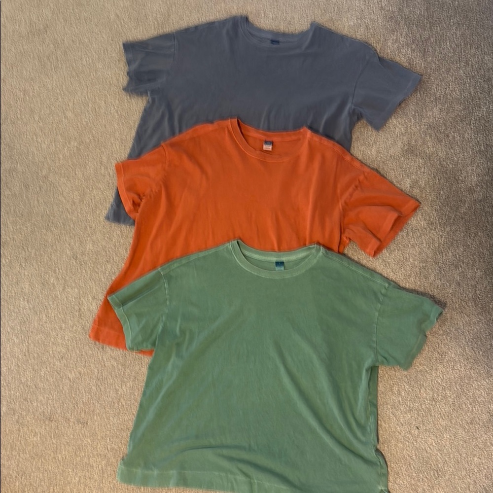 Set of Three old navy vintage tees large